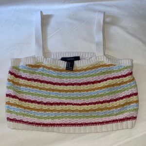 Multicolor crochet summer top!!